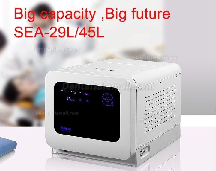 Runyes SEA29/45L Touchscreen Autoclave Sterilizer Vacuum Steam Class B